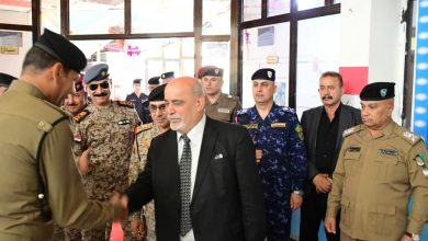 الشرطة-الاتحادية:-وفد-قيادي-رفيع-يشارك-في-عزاء-شهيد-الواجب-البطل-الملازم-أحمد-مزهر-عباس-في-ذي-قار