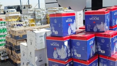 إحباط-عملية-تهريب-كحول-في-بغداد:-ضبط-480-كرتونًا-من-المشروبات-الكحولية-في-سيطرة-النهروان