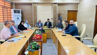لجنة-وزارية-تزور-جامعة-ميسان-كلية-التربية-الأساسية