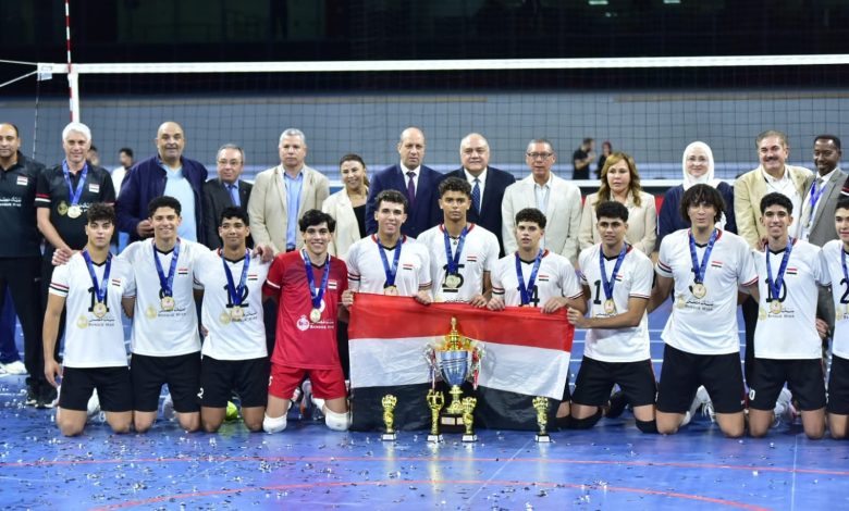 بشرى-حجيج-تتوج-منتخب-مصر-بكأس-إفريقيا-للشباب-للكرة-الطائرة-بعد-فوزه-على-الكاميرون