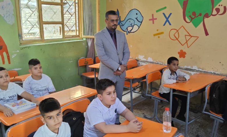 قرع-جرس-العام-الدراسي-الجديد…-تربية-ميسان-تبدأ-خطواتها-الأولى-بحرص-وتوصيات