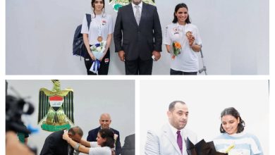 وزير-الكهرباء-يبارك-لبطلات-نادي-الكهرباء-نجلة-عماد-ونسمة-مؤيد-إحراز-الميدالية-البرونزية-في-بطولة-الأندية-العربية-لتنس-الطاولة